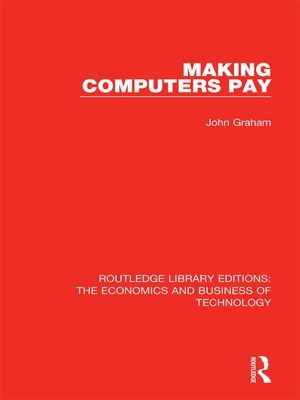 cover image of Making Computers Pay